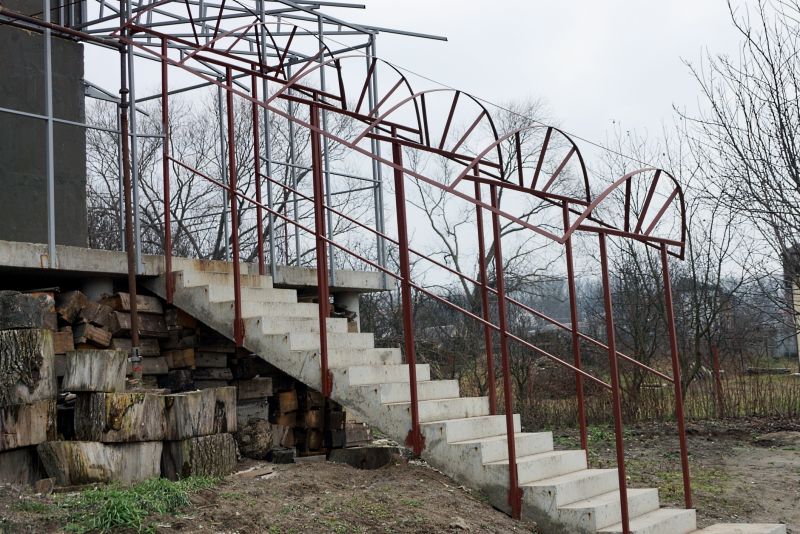 Concrete Stairway Installation
